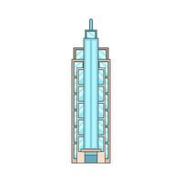 illustration of Skyscraper vector