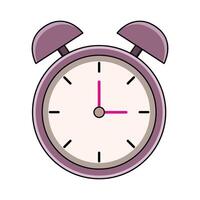 illustration of Simple Clock Time vector