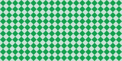 Vivid emerald green checkered diamond seamless background with geometric symmetry, modern harlequin tile pattern for fabric, digital paper, wrapping, scrapbook, backdrop, wallpaper use vector