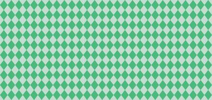 Bright green geometric harlequin seamless pattern with repetitive diamond grid, vibrant checkered background for fabric, wrapping paper, wallpaper, website, print, modern or retro design vector
