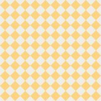 Light yellow and white harlequin diamond pattern seamless background, geometric pastel design for textile, retro wallpaper, wrapping paper, kids fashion, minimal abstract decorative style square vector