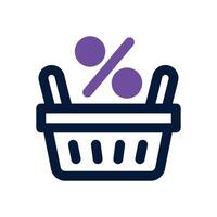 promotion duotone icon. Sleek and modern icon for websites, mobile apps, marketing materials, and corporate design. Fully scalable and ready to use. vector