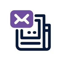 news duotone icon. Sleek and modern icon for websites, mobile apps, marketing materials, and corporate design. Fully scalable and ready to use. vector