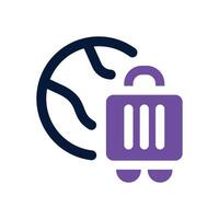 tourist duotone icon. Sleek and modern icon for websites, mobile apps, marketing materials, and corporate design. Fully scalable and ready to use. vector
