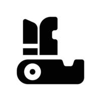 multi tool glyph icon. Strong and solid icon for websites and mobile apps. vector