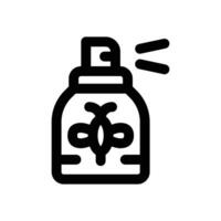mosquito repellent line icon. Clean and minimalist icon for websites, mobile apps, presentations, and logos. Fully scalable and customizable for any project. vector