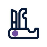 multi tool dual tone icon. Sleek and modern icon for websites and mobile apps. vector