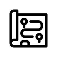 path line icon. Clean and minimalist icon for websites and mobile apps. vector
