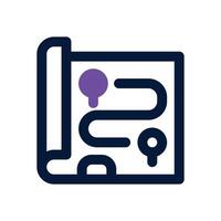path duotone icon. Sleek and modern icon for websites, mobile apps, marketing materials, and corporate design. Fully scalable and ready to use. vector