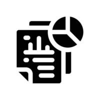 analytics glyph icon. Strong and solid icon for websites, mobile interfaces, presentations, and visual branding. High quality and easy to edit. vector