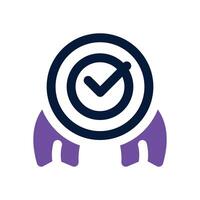 quality dual tone icon. Sleek and modern icon for websites and mobile apps. vector