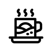 cup line icon. Clean and minimalist icon for websites and mobile apps. vector