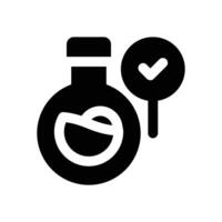 market research glyph icon. Strong and solid icon for websites, mobile interfaces, presentations, and visual branding. High quality and easy to edit. vector