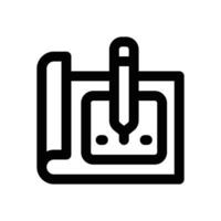 prototipe line icon. Clean and minimalist icon for websites and mobile apps. vector