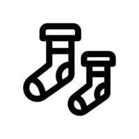 socks line icon. Clean and minimalist icon for websites and mobile apps. vector