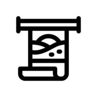 announcement line icon. Clean and minimalist icon for websites and mobile apps. vector