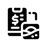 application glyph icon. Strong and solid icon for websites, mobile interfaces, presentations, and visual branding. High quality and easy to edit. vector
