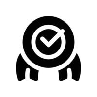 quality glyph icon. Strong and solid icon for websites and mobile apps. vector