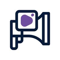 marketing duotone icon. Sleek and modern icon for websites, mobile apps, marketing materials, and corporate design. Fully scalable and ready to use. vector