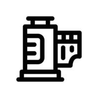 camera roll line icon. Clean and minimalist icon for websites and mobile apps. vector