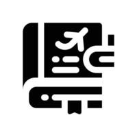 guide book glyph icon. Strong and solid icon for websites, mobile interfaces, presentations, and visual branding. High quality and easy to edit. vector