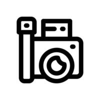vlog line icon. Clean and minimalist icon for websites and mobile apps. vector