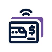 travel dual tone icon. Sleek and modern icon for websites and mobile apps. vector