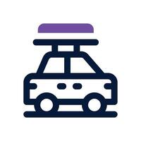 car duotone icon. Sleek and modern icon for websites, mobile apps, marketing materials, and corporate design. Fully scalable and ready to use. vector