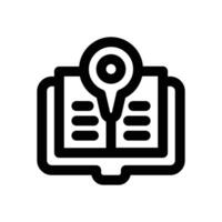 tour guide line icon. Clean and minimalist icon for websites, mobile apps, presentations, and logos. Fully scalable and customizable for any project. vector