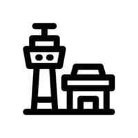 airport line icon. Clean and minimalist icon for websites and mobile apps. vector