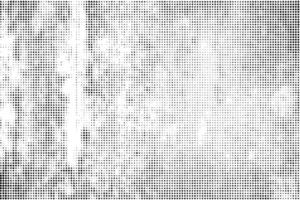 Grunge halftone texture effect dots pattern on white background vector