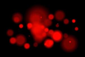 Red lights on a black background vector