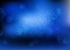 Abstract modern technology background with an abstract binary code design vector