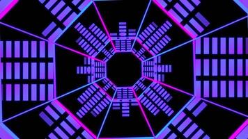 Looping Sound Wave Animation in Gradient Colors video