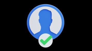 3D Animation of Add Follower video