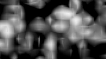 Abstract grayscale shapes, a mesmerizing blend of light and shadow, creating a unique visual experience. video