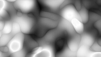 Abstract grayscale swirls, amorphous shapes, fluid design, monochrome texture background. video