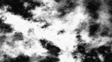 Abstract Monochrome Cloud Formation, A grayscale study of ethereal textures and atmospheric depth video
