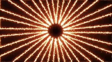Comic background animation,expression balloon pop art style 4k Animation. 4k animated radial rays and dots pattern. video