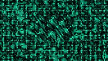 colorida abstrato padrões característica luz reflexões e rodopiando formas dentro uma hipnotizante exibição do movimento e textura video