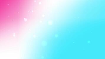 Pink and blue gradient with white bokeh ideal for backgrounds design projects web banners and social media graphics Vibrant and versatile video
