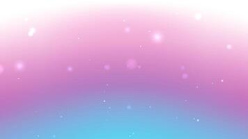 Light pink and blue soft gradient with glowing bokeh particles creating a dreamy effect ideal for Easter celebration baby shower design or romantic web and app interface background video