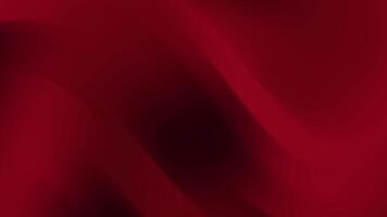 Smooth gradient with flowing red and black waves ideal for modern branding presentations luxury ads or romantic events like Christmas New Year or Valentines Day without sharp edges video