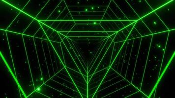 virtual cyber tech infinite space background loop video