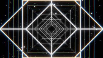virtual cyber tech infinite space background loop animated video