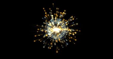 Huge multi-colored sparks fly in different directions, creating magnificent geometric patterns. The atmosphere is filled with joy and delight, creating a sense of celebration and magic.250 video