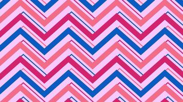 Colorful chevron pattern a vibrant and eye catching chevron pattern featuring dynamic zigzags in a spectrum of bright colors adding a modern flair. video