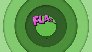 FLASH SALE TITLE WITH POP TEXT ANIMATION video