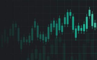 Business candle stick graph chart of stock market background design. illustration vector