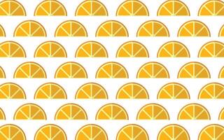 Orange pattern. Fruit background design . vector